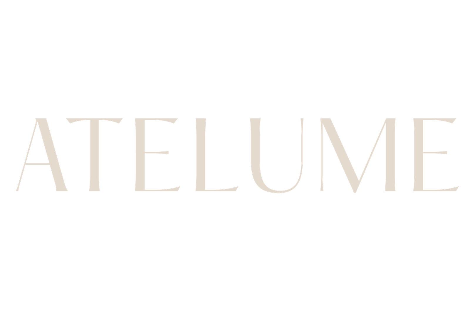 Atelumé logo — interieurstudio Rachel Tiesma